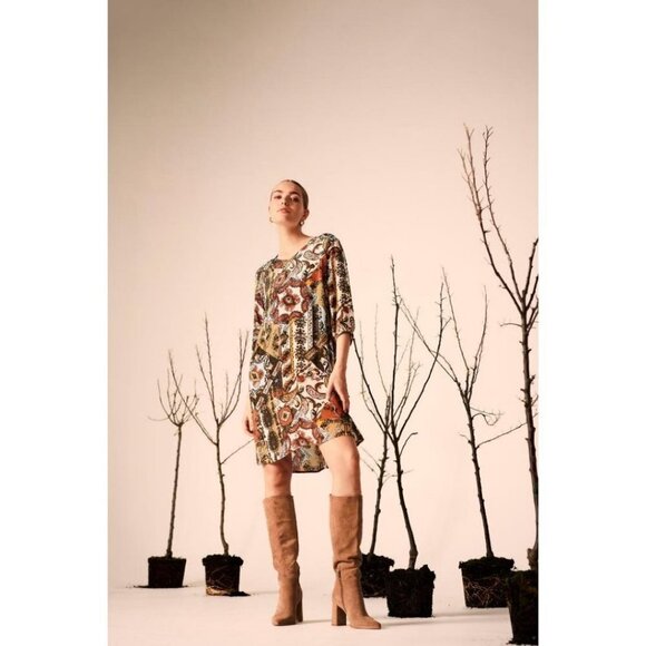 NWT CREAM Melody Short Dress - Mollie Fit - Picture 3 of 12